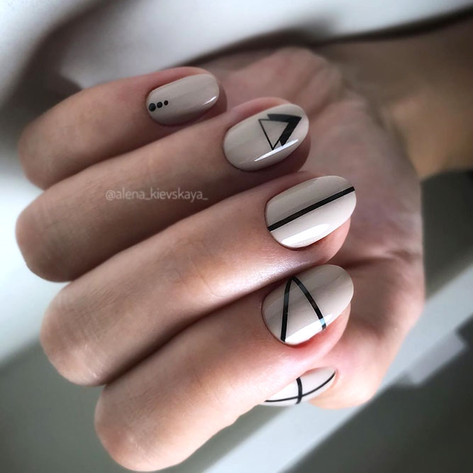 30 Classy Nails Designs To Fall In Love | NailDesignsJournal.com
