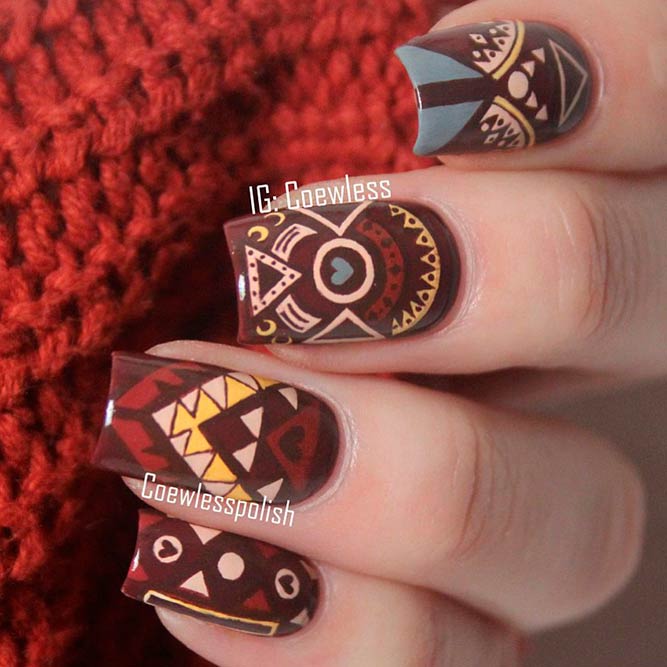 Tribal Nail Art Designs picture 1