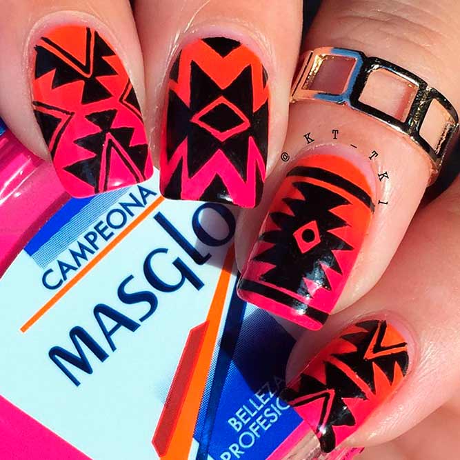 Tribal Nail Art Designs picture 3