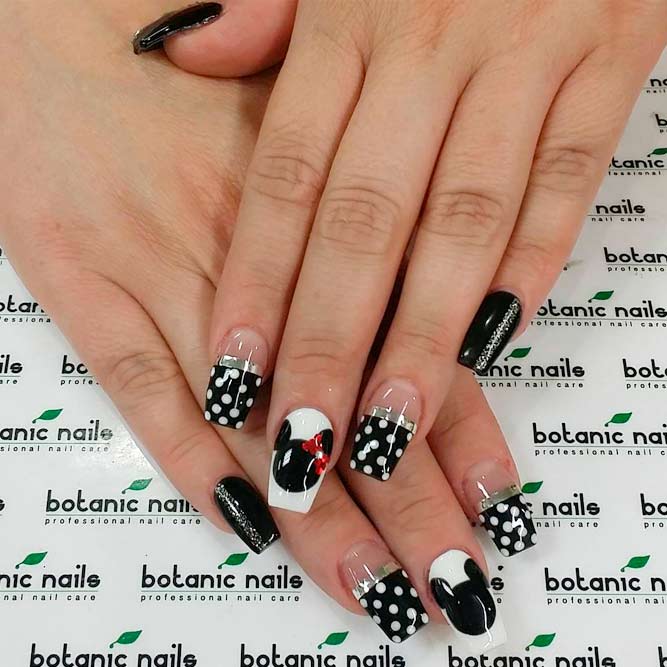 Luxure Nail Designs With Minnie Mouse picture 3