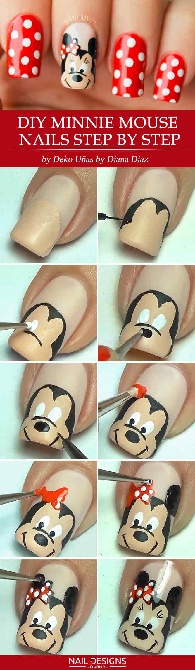 Hand Painted Mickey Mouse Art