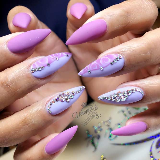 27 Trendy Purple Nails Looks To Consider | NailDesignsJournal.com