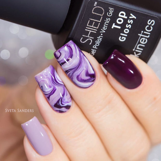 20 Trendy Purple Nails Looks To Consider Naildesignsjournal Com