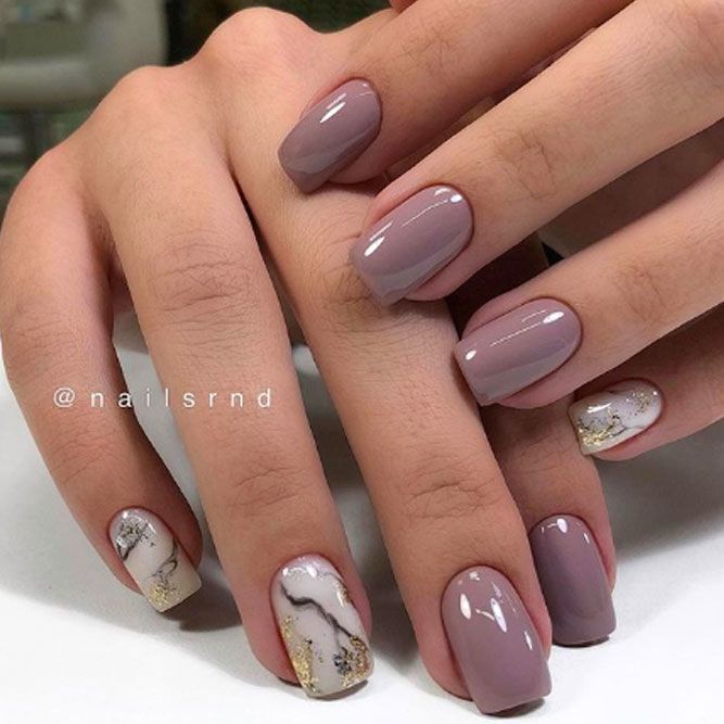 Marble Nails Design