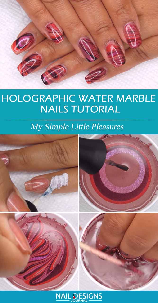 Holographic Water Marble Tutorial