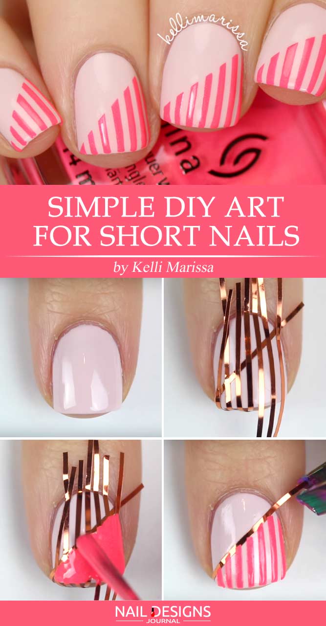 Nail on sale stripe designs