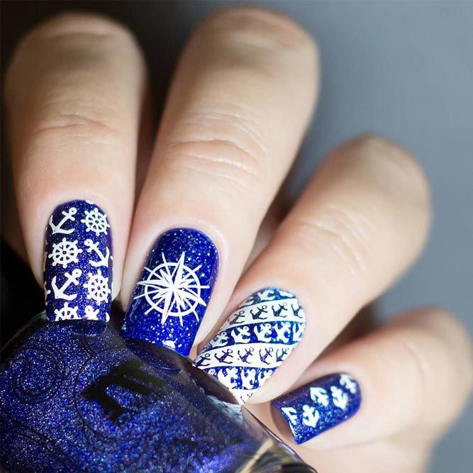 Anchor Nails Looks And Tutorials To Try | NailDesignsJournal.com