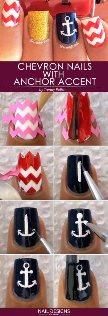 Anchor Nails Looks And Tutorials To Try | NailDesignsJournal.com