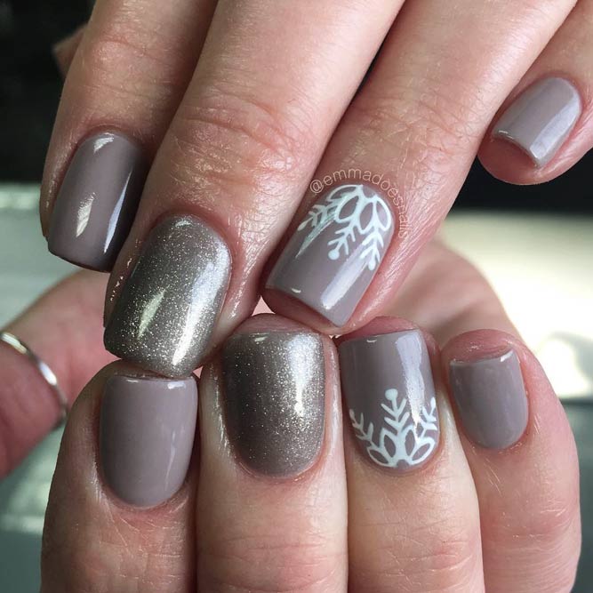 Taupe Color Nails To Fall In Love With | NailDesignsJournal.com