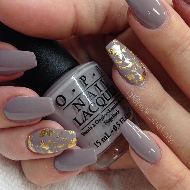 Taupe Color Nails To Fall In Love With | NailDesignsJournal.com