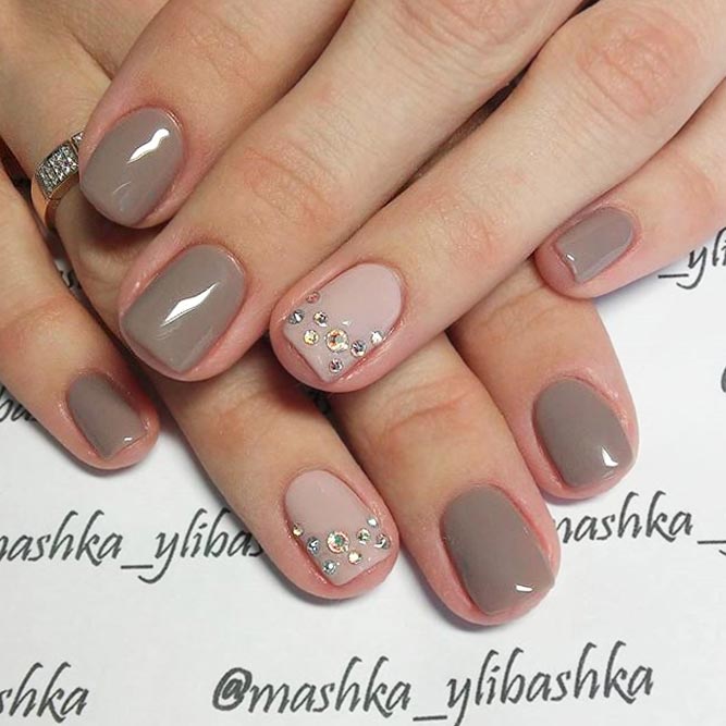 Taupe Color Nails To Fall In Love With