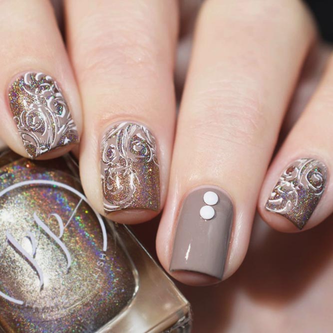 Taupe Color Nails To Fall In Love With