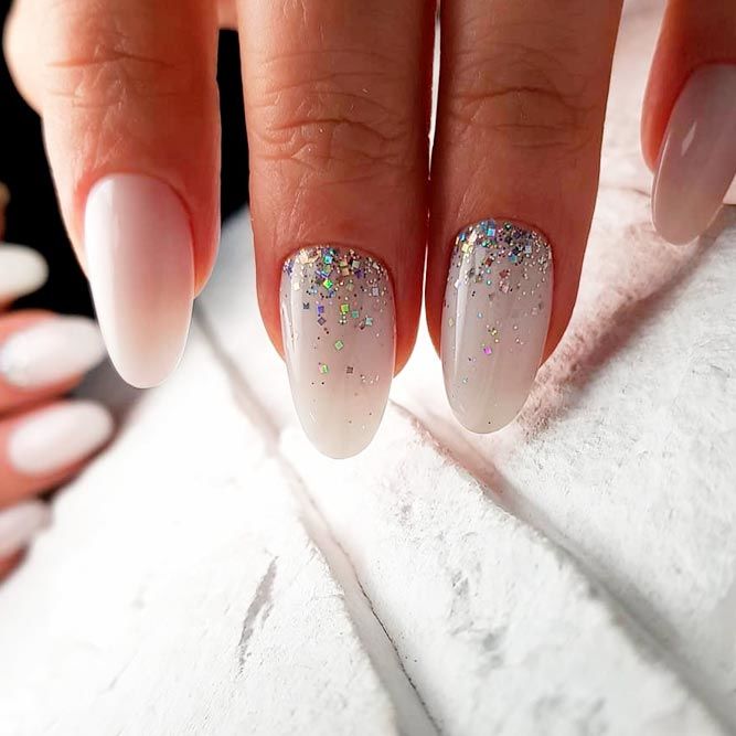 Simple Glitter Ombre #glitternails #easynailart