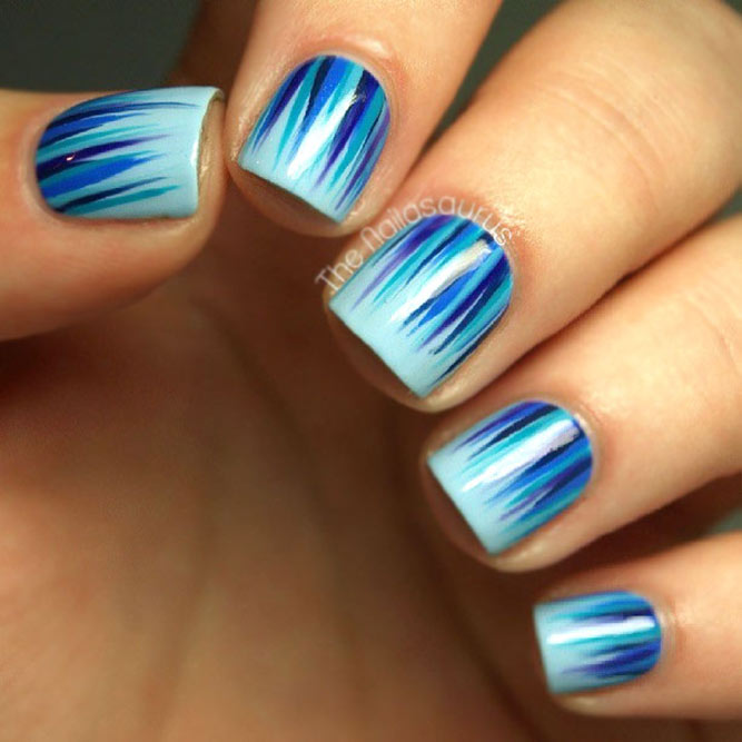 Fancy Waterfall Nails Are Easy To Create | NailDesignsJournal