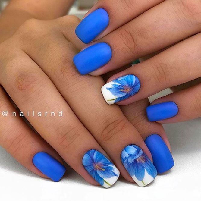 Flowers Nail Art For Any Occasion