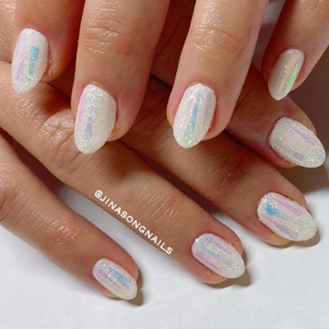 Sharp Ice For White Nails