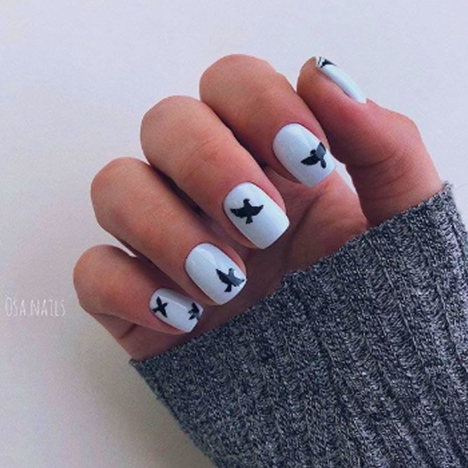 Sweet Birds On Your Nails