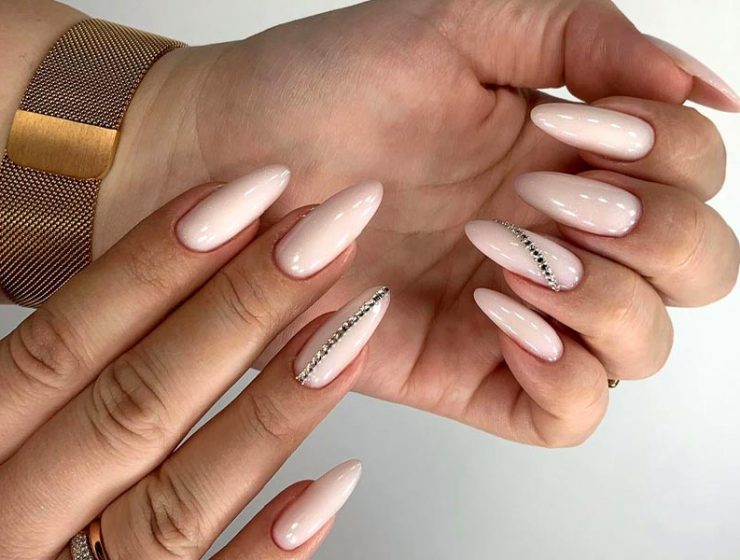 1. Almond Shaped Fake Nail Design Ideas - wide 10