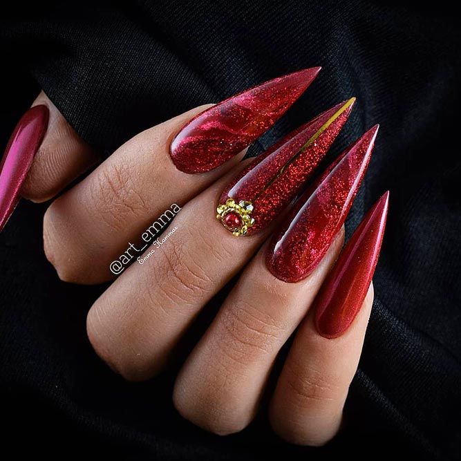 Inspiring Stiletto Nails To Win Over You 0907