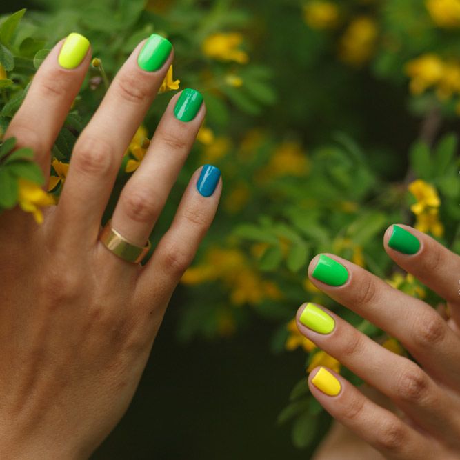 Neon Summer Nail Colors