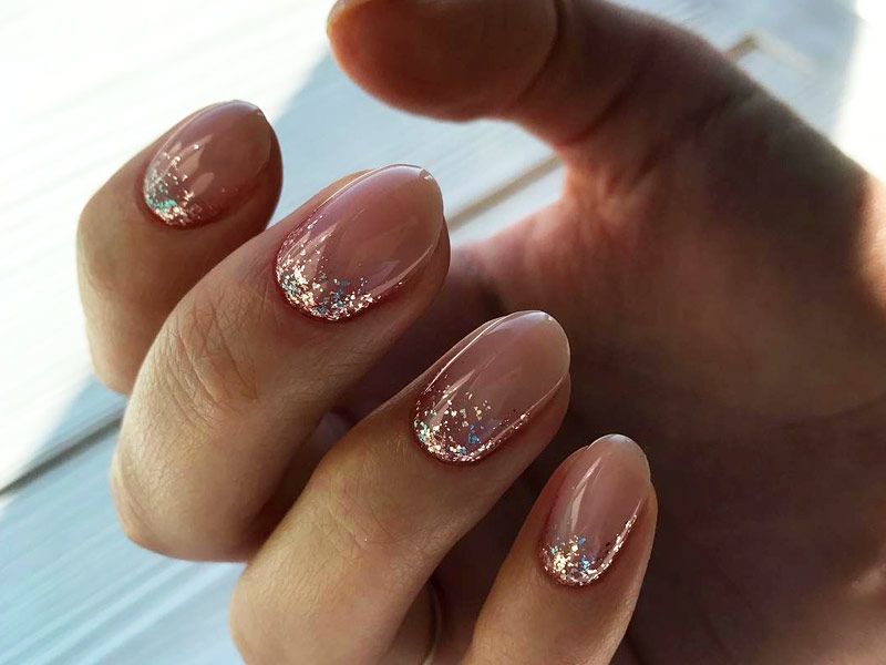 Ombre Glitter Nails Designs To Make Your Look Shiny