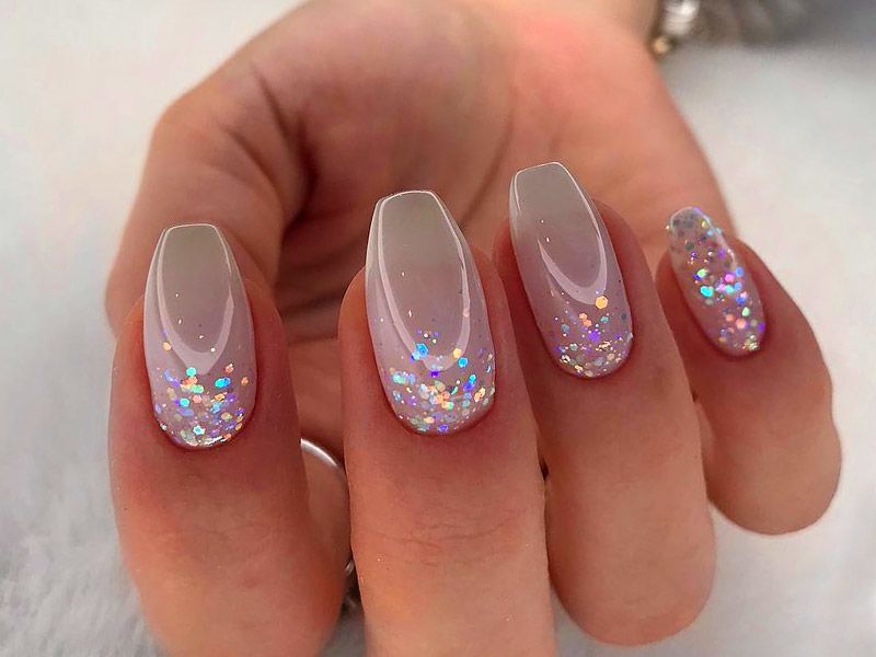 Ideas Of Glitter Ombre Nails