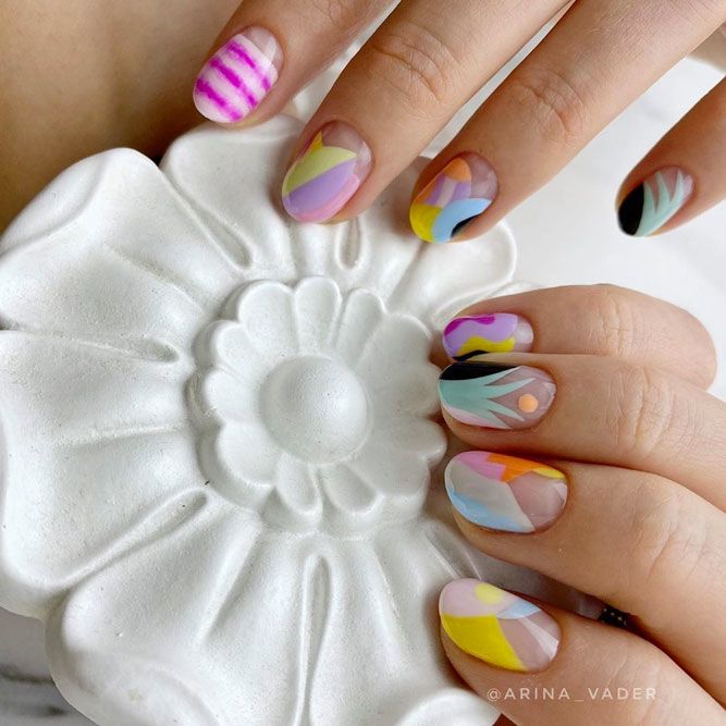 Pastel Summer Nail Colors for Everyday
