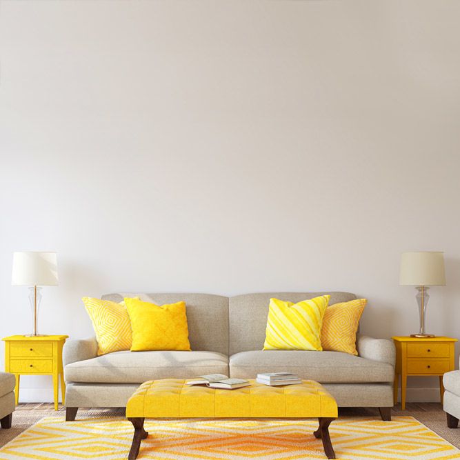 Design Interior Ideas With Yellow Aesthetic 