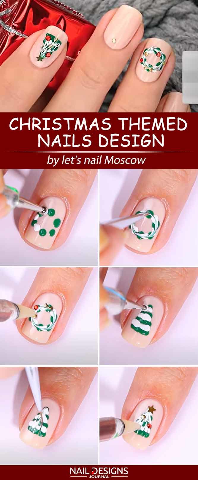 Christmas Themed Nails Design
