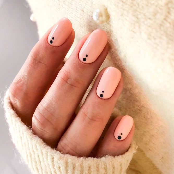 Fancy Nails With Charming Variations Of Dotticure
