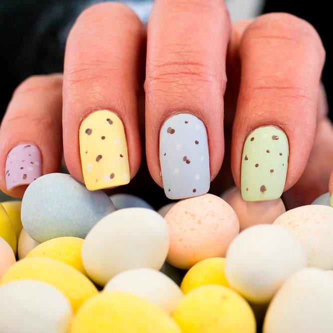 Last Minute Easter Nails