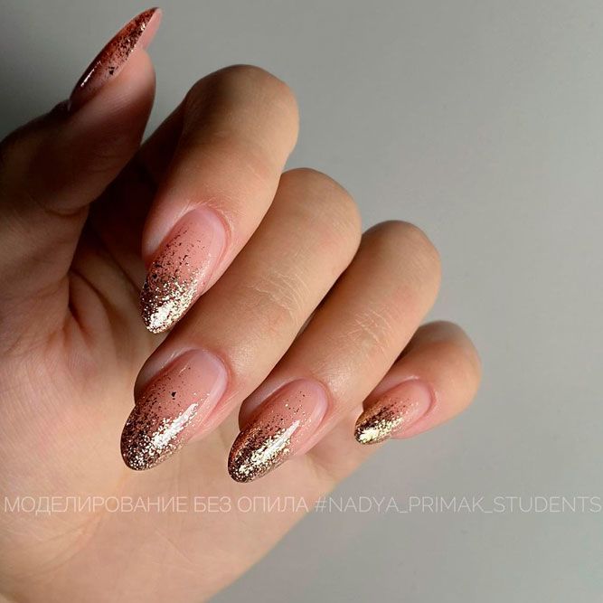 Elegant Glitter For Season Nails