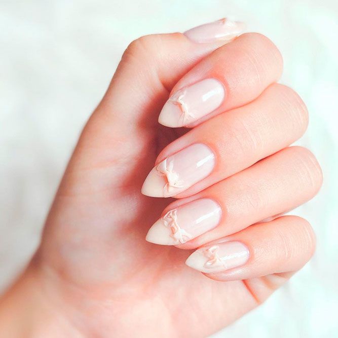 Soft Nude Spring Nails
