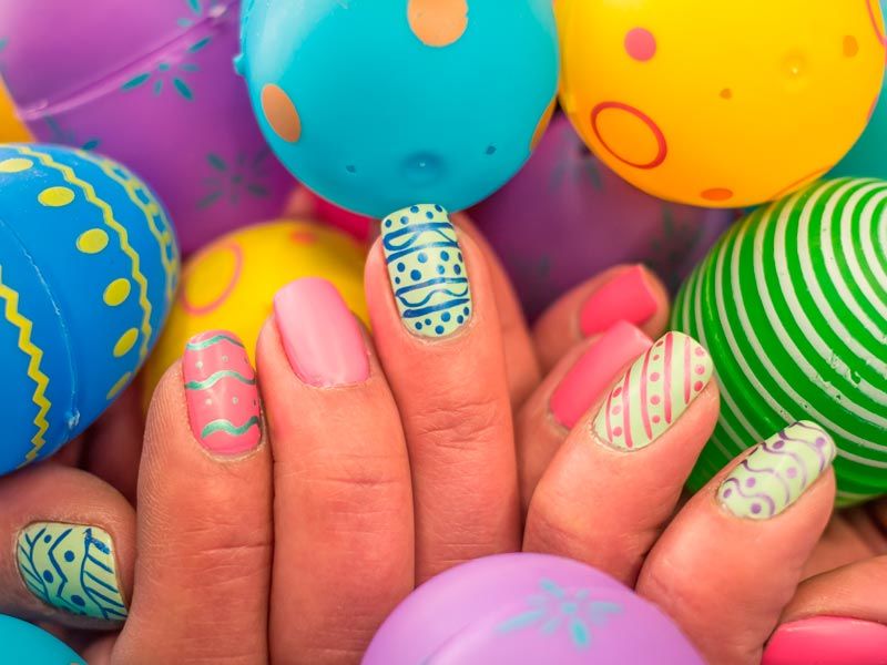 Amazing Designs Of Easter Nails For Your Inspiration
