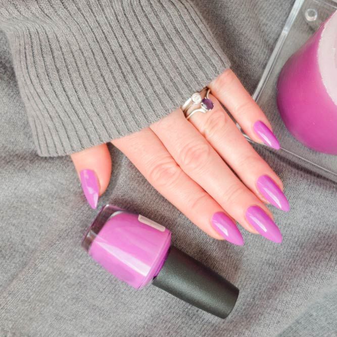Amazing Shade Of Lavender Color Nails From Opi Product