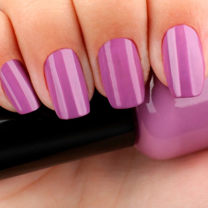 Check Out This Shade Of Lavender Color Nails From Zoya Product