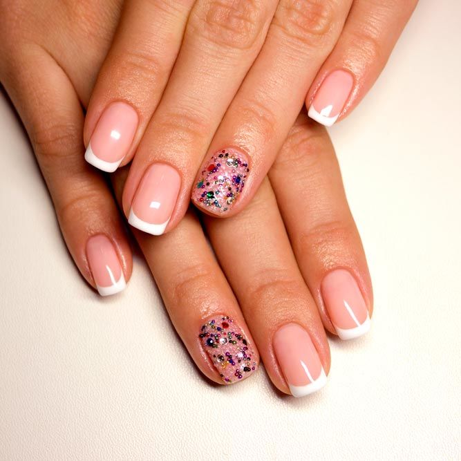 Ideas for Wedding French Nails