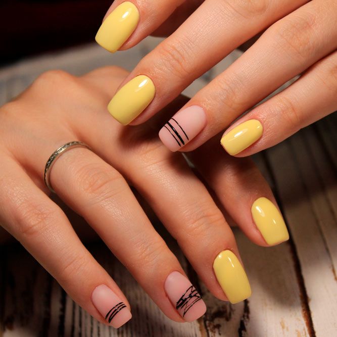 Festival Nails - Stripes Design