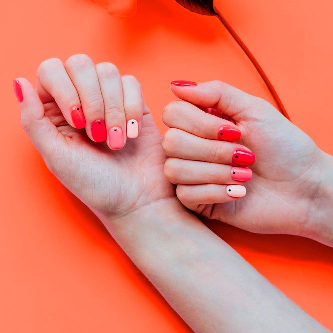 Coral Designs for Eye-catching Nails