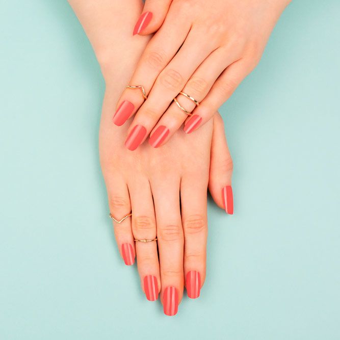 Coral Nails Designs for Summertime