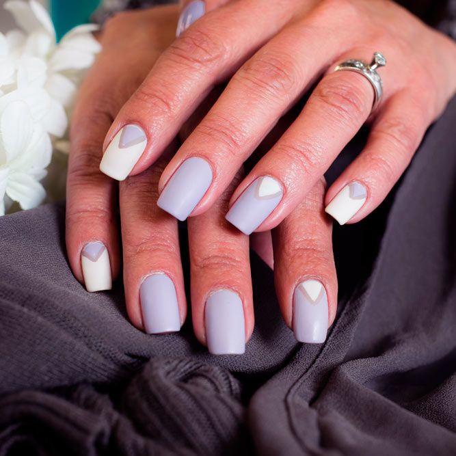 Soft Summer Lavender Nails