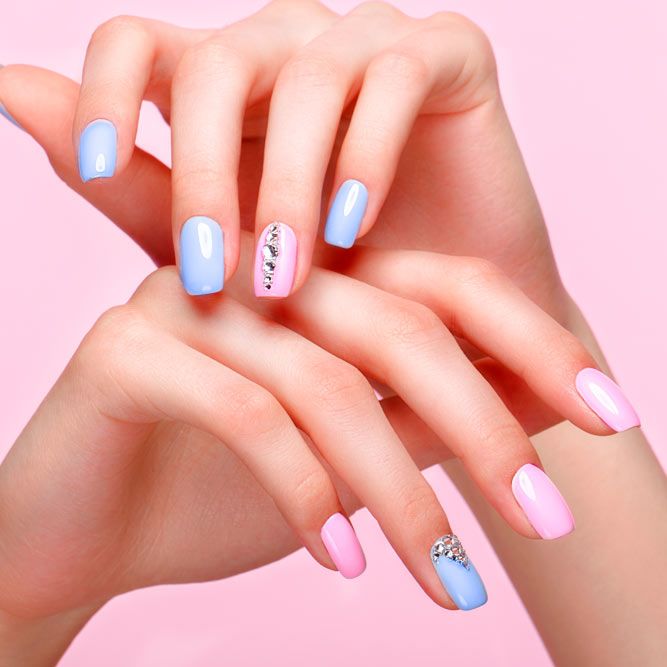 Stylish Pastel Nail Art