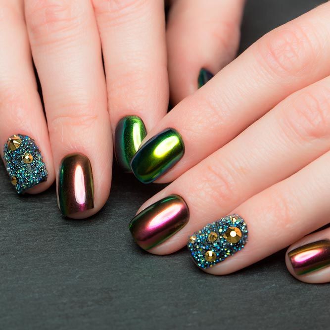 Chrome Top Nail Trends