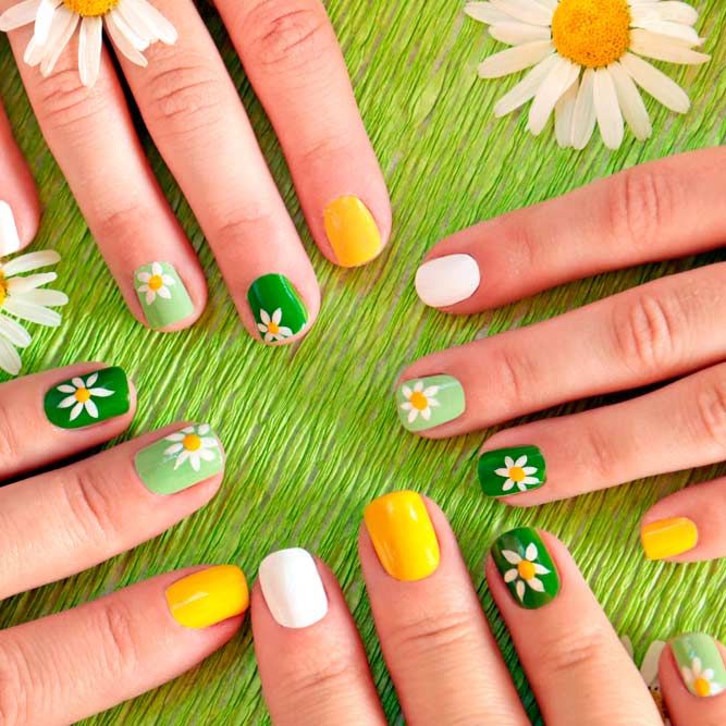 Flowers Summer Nail Designs