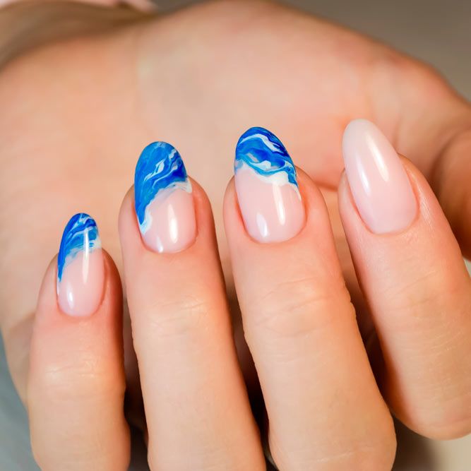 Sea Tropical Nails