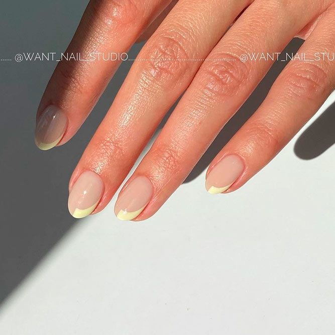 New Trend – Half French Nail Art