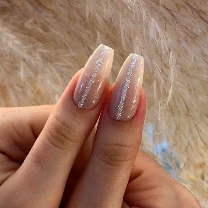 Intricate Luxury Nails With Stripes