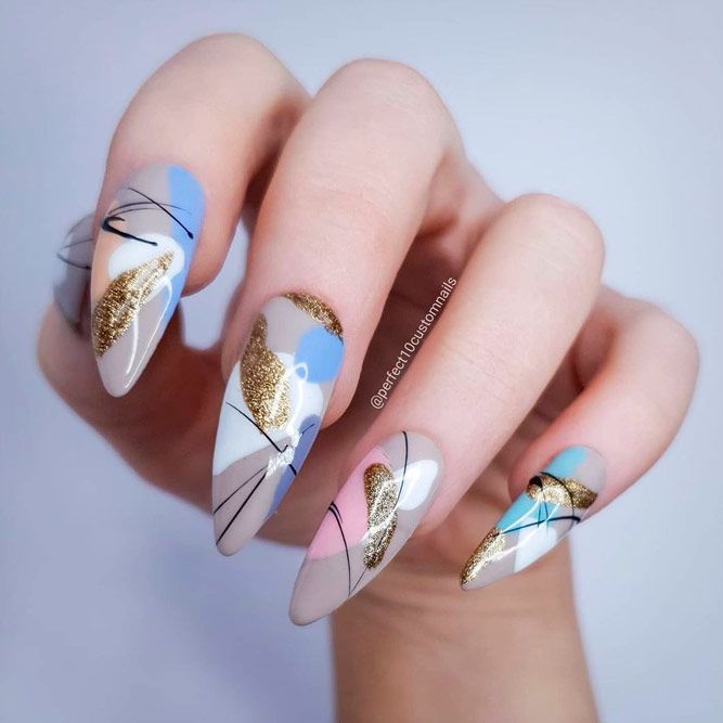 Abstract Luxury Nails