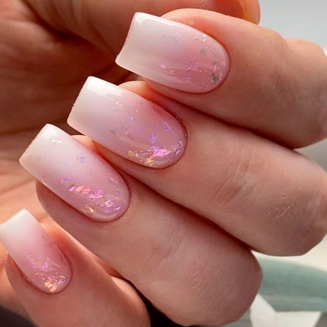 French Fade Ombre Nails