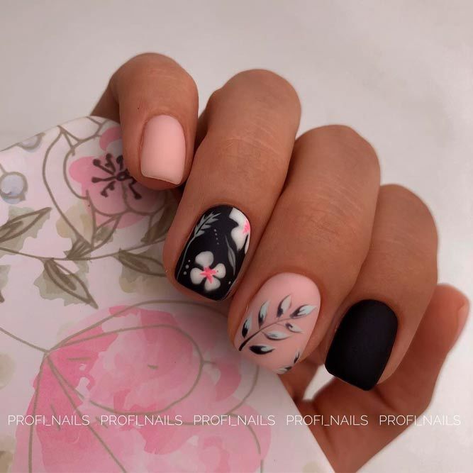 Cute Flower Nail Art Designs